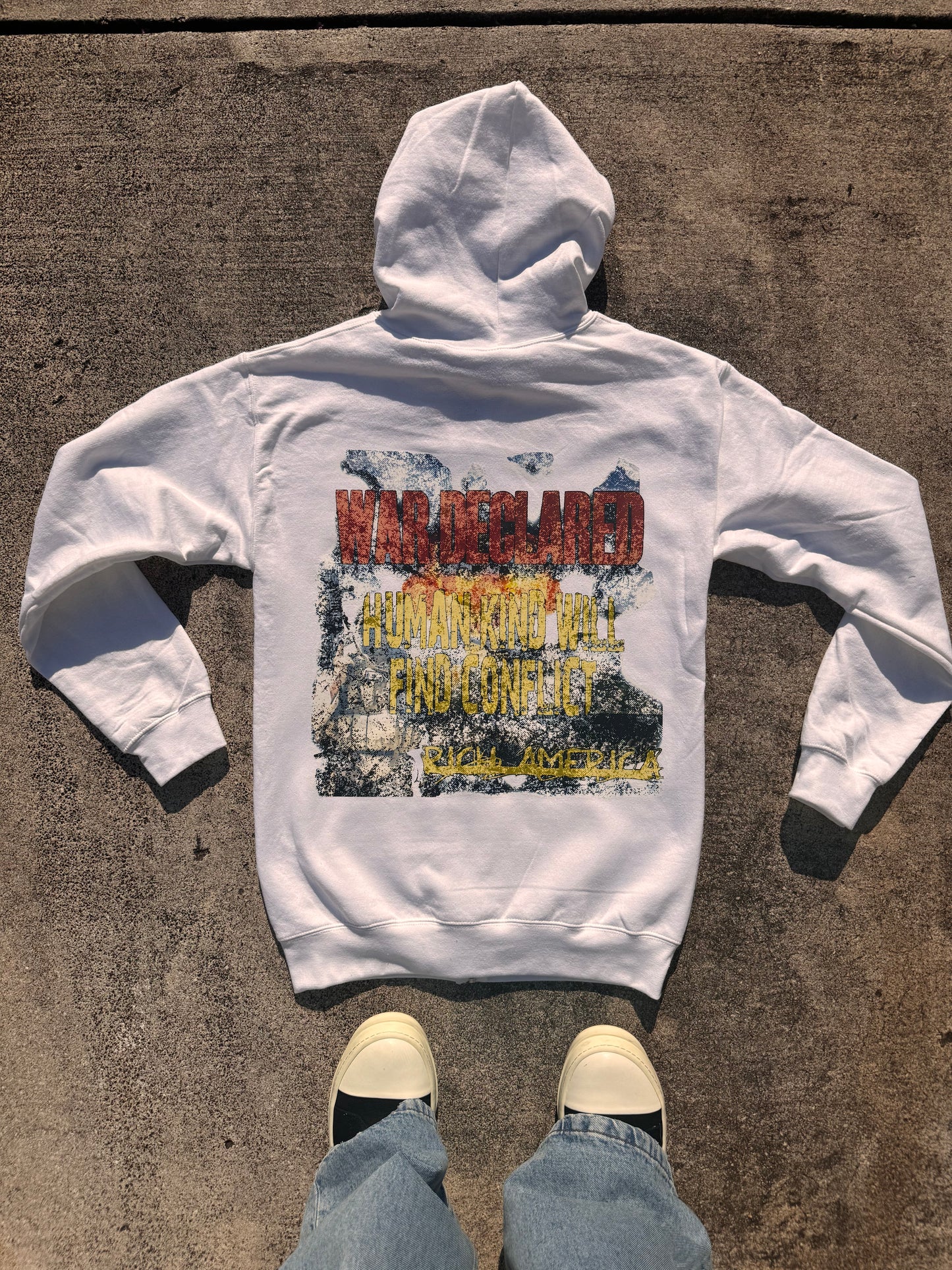 “War Declared” Zip Hoodie