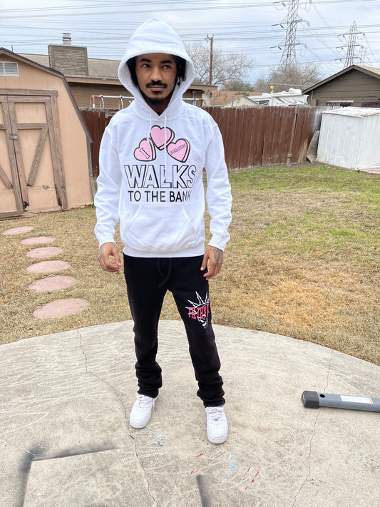 “I Love Walks To The Bank” Hoodie